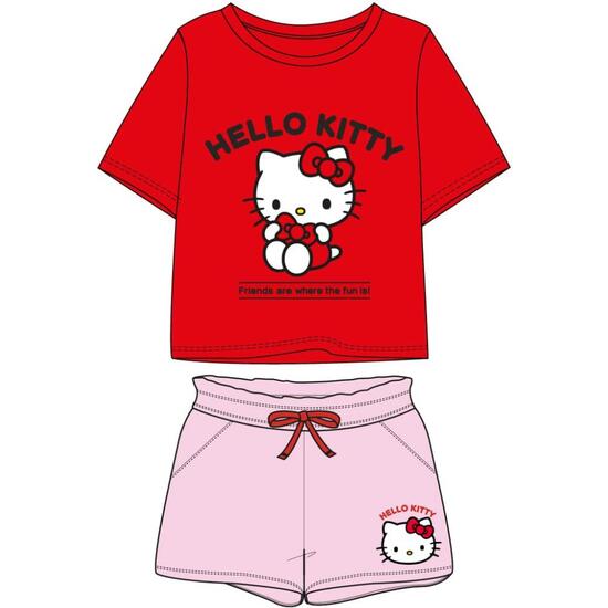 CONJUNTO 2 PIEZAS FRENCH TERRY HELLO KITTY image 0