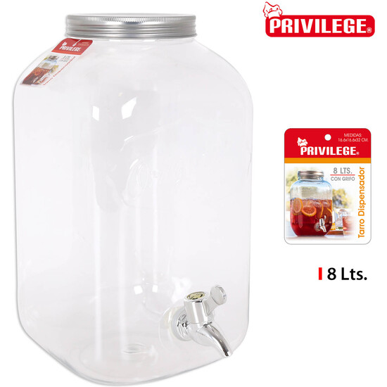 8L. JUG DISPENSER PRIVILEGE image 0