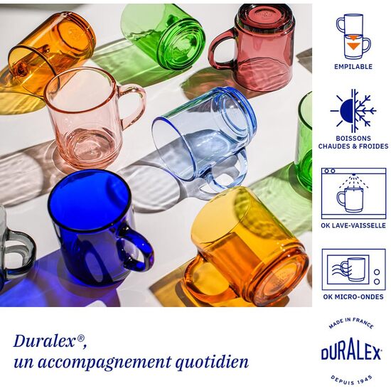 PACK DE 6 MUG APILABLE 26CL GRIS “VERSAILLES” image 2