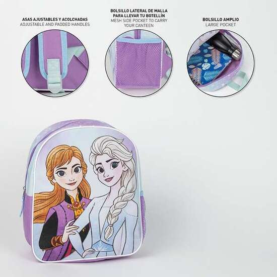 MOCHILA INFANTIL ESCOLAR FROZEN image 3