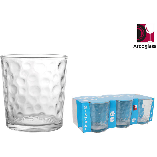 SET 6 VASOS 260ML MISTRAL DOTS AG image 0