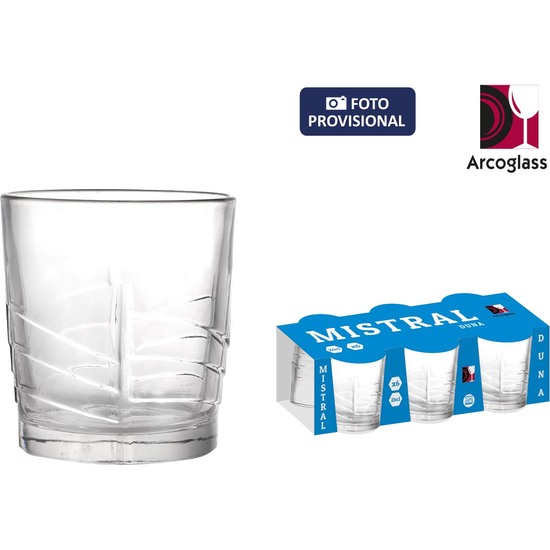 SET 6 VASOS 260ML MISTRAL DUNA AG image 0