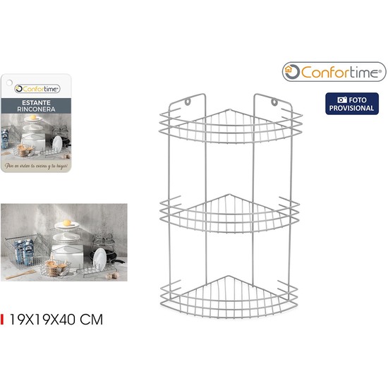 RINCONERA COCINA 3 ESTANTES GREY CONFORTIME image 1