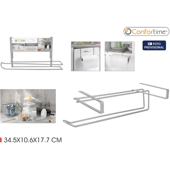 PORTARROLLOS DE COCINA GREY 34.5CM CONFORTIME image 1