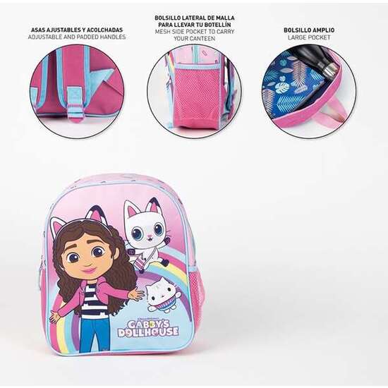 MOCHILA INFANTIL ESCOLAR GABBY´S DOLLHOUSE image 3