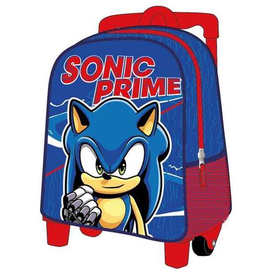 MOCHILA INFANTIL TROLLEY ESCOLAR SONIC PRIME image 0