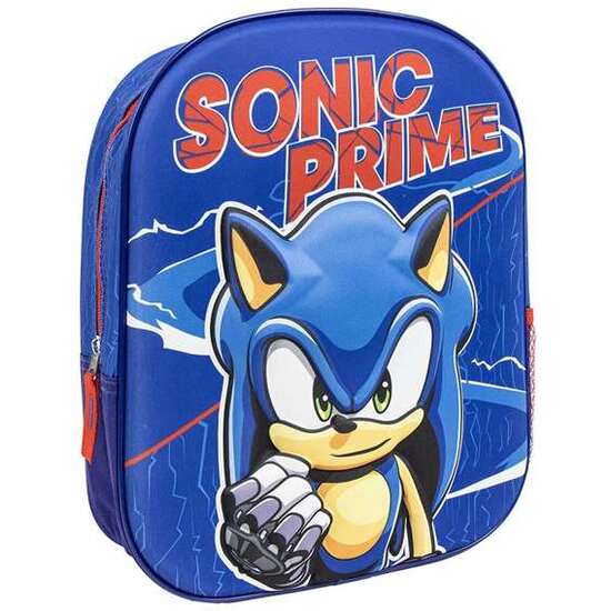 MOCHILA INFANTIL 3D SONIC PRIME image 0