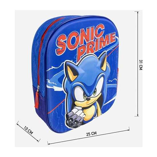MOCHILA INFANTIL 3D SONIC PRIME image 4