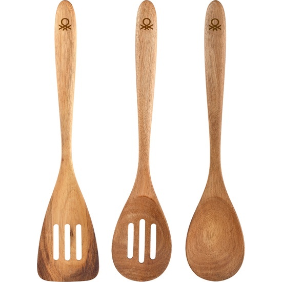 SET 3PC UTENSILIOS COCINA - BENETTON image 0