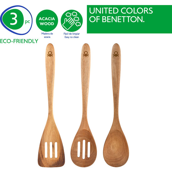 SET 3PC UTENSILIOS COCINA - BENETTON image 1