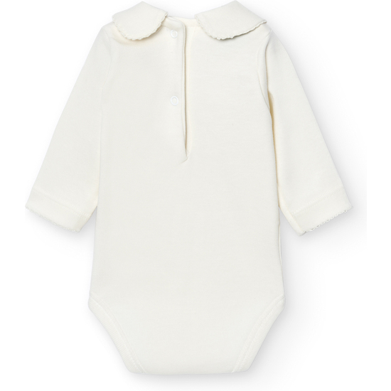 BODY CUELLO ALGODON BLANCO TALLA 3 image 1