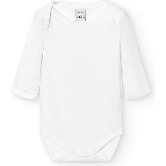 BODY C/AME. BAMBU BLANCO TALLA 18 MESES image 0