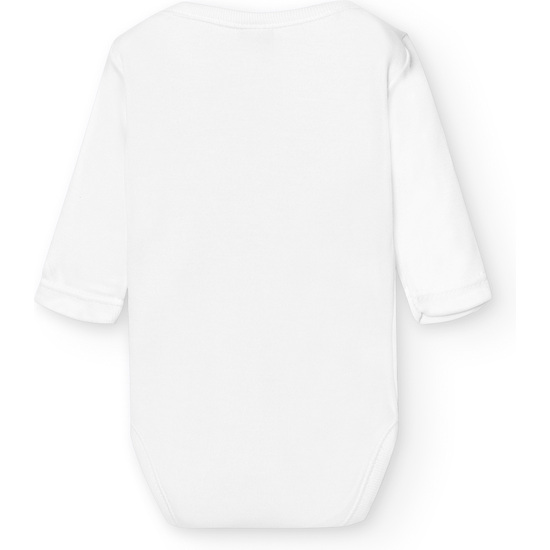 BODY C/AME. BAMBU BLANCO TALLA 18 MESES image 1