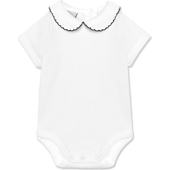 BODY M/C CUELLO BEBE PIQUE MARINO TALLA 24 image 0