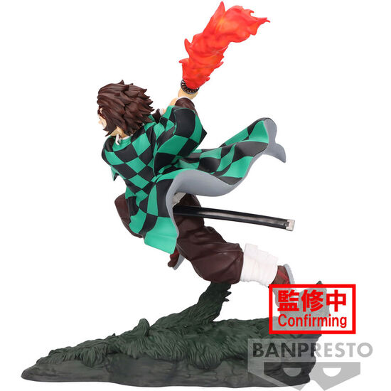 FIGURA TANJIRO KAMADO COMBINATION BATTLE DEMON SLAYER KIMETSU NO YAIBA 9CM image 2