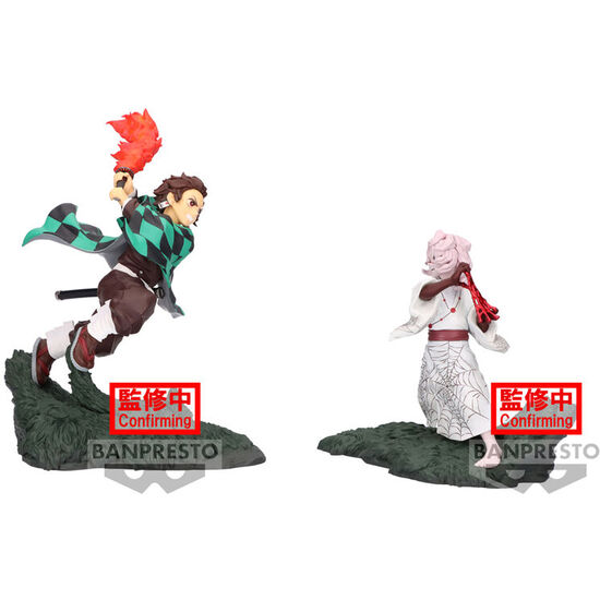 FIGURA TANJIRO KAMADO COMBINATION BATTLE DEMON SLAYER KIMETSU NO YAIBA 9CM image 3