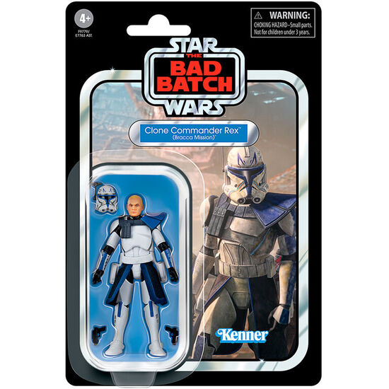 FIGURA CLONE COMMANDER REX BRACCA MISSION STAR WARS: THE BAD BATCH 9,5CM image 0