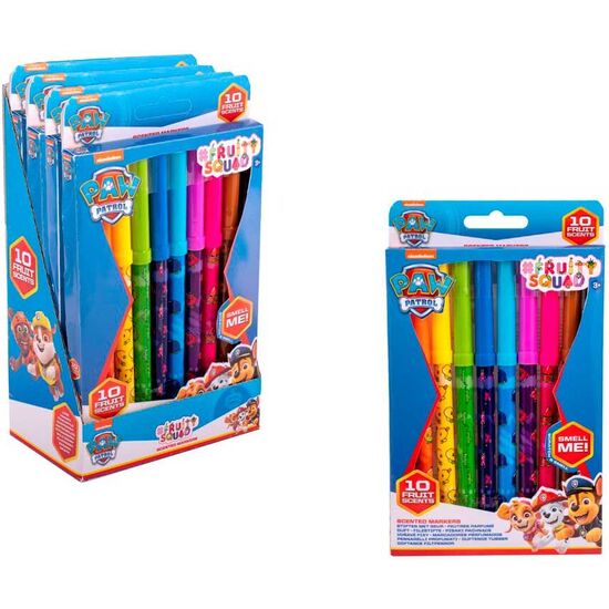 BLISTER ROTULADORES PERFUMADOS PATRULLA CANINA PAW PATROL image 0
