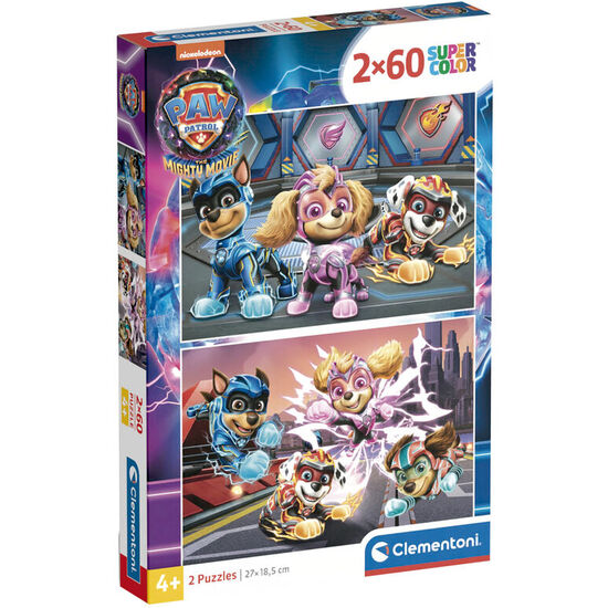 PUZZLE PATRULLA CANINA PAW PATROL 2X60PZS image 0