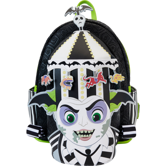 MOCHILA CAROUSEL BEETLEJUICE LOUNGEFLY 26CM image 2