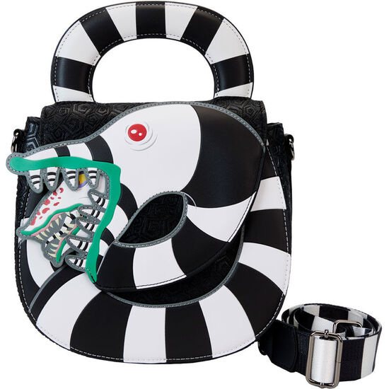 BOLSO BANDOLERA SANDWORM BEETLEJUICE LOUNGEFLY image 0