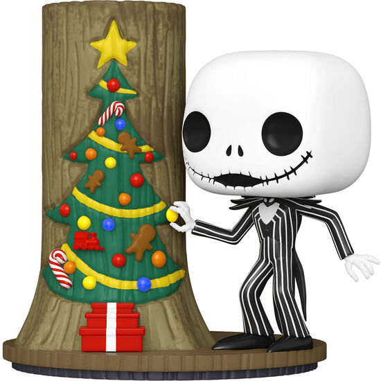 FIGURA POP DISNEY DELUXE PESADILLA ANTES DE NAVIDAD 30TH ANNIVERSARY JACK SKELLINGTON WITH CHRISTMAS DOOR image 1