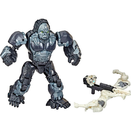 FIGURA OPTIMUS PRIMAL & ARROWSTRIPE BEAST ALLIANCE WEAPONIZER EL DESPERTAR DE LAS BESTIAS TRANSFORMERS 13CM image 1