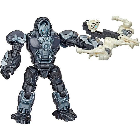 FIGURA OPTIMUS PRIMAL & ARROWSTRIPE BEAST ALLIANCE WEAPONIZER EL DESPERTAR DE LAS BESTIAS TRANSFORMERS 13CM image 2