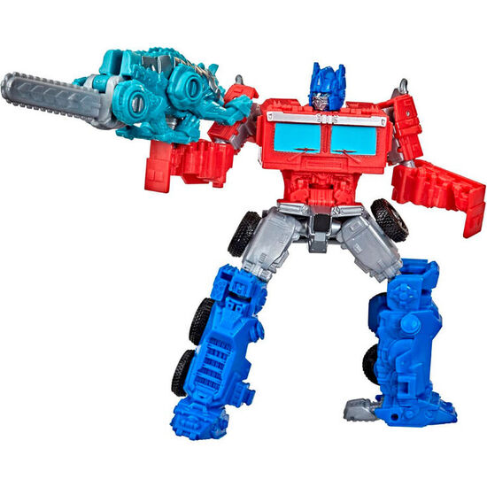 FIGURA OPTIMUS PRIME & CHAINCLAW BEAST ALLIANCE WEAPONIZER EL DESPERTAR DE LAS BESTIAS TRANSFORMERS 13CM image 2