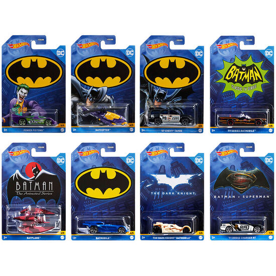 COCHE BATMAN DC COMICS HOT WHEELS SURTIDO image 0