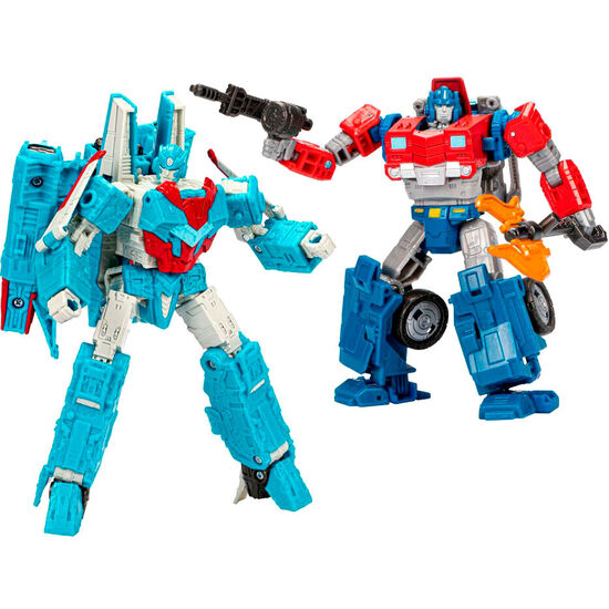 SET 2 FIGURAS DATA CLEARK & SENATOR HUMBLE ORIGINS LEGACY EVOLUTION RISE OF TYRANNY TRANSFORMERS 17,5CM image 1