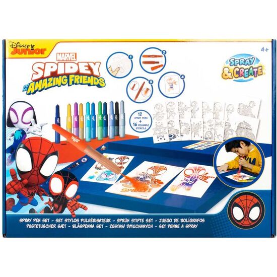 SET AEROGRAFO SPIDERMAN MARVEL image 0