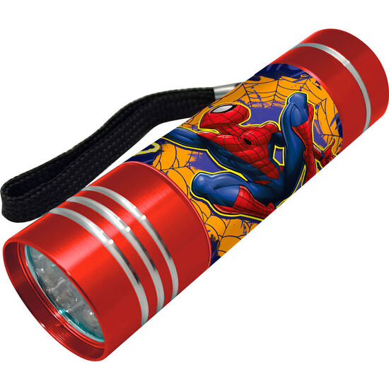 LINTERNA LED ALUMINIO SPIDERMAN MARVEL SURTIDO image 0