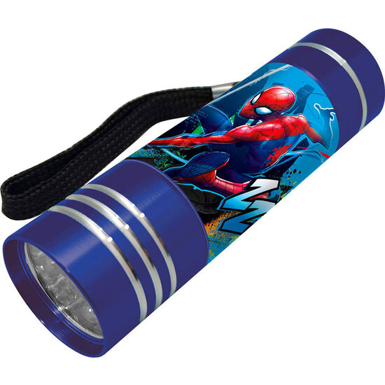 LINTERNA LED ALUMINIO SPIDERMAN MARVEL SURTIDO image 2