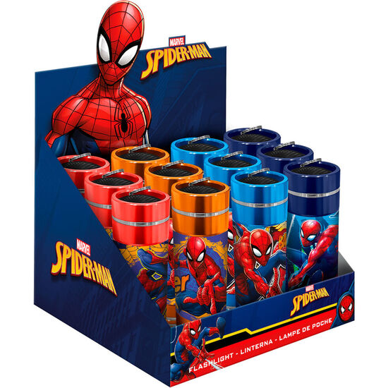 LINTERNA LED ALUMINIO SPIDERMAN MARVEL SURTIDO image 3
