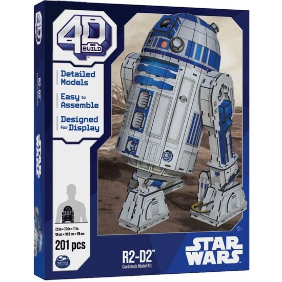 PUZZLE 3D R2-D2 STAR WARS image 0