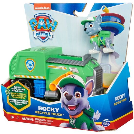 VEHICULO CLASICO SOSTENIBLE ROCKY PATRULLA CANINA PAW PATROL image 1