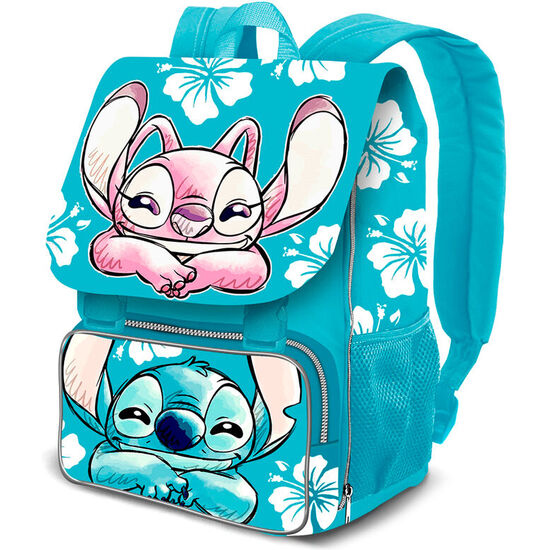 MOCHILA SOLAPA TROPIC STITCH DISNEY 45CM image 0