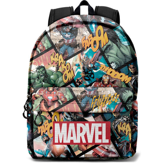 MOCHILA REACT LOS VENGADORES AVENGERS MARVEL 44CM ADAPTABLE image 0