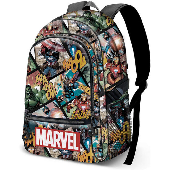 MOCHILA REACT LOS VENGADORES AVENGERS MARVEL 44CM ADAPTABLE image 0
