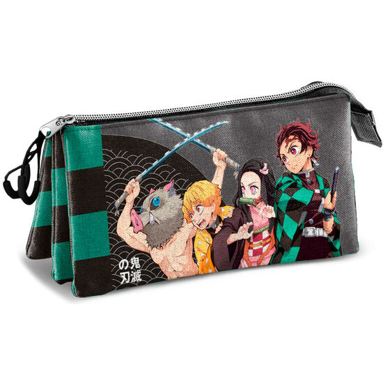 PORTATODO AKUSHON DEMON SLAYER KIMETSU NO YAIBA TRIPLE image 0