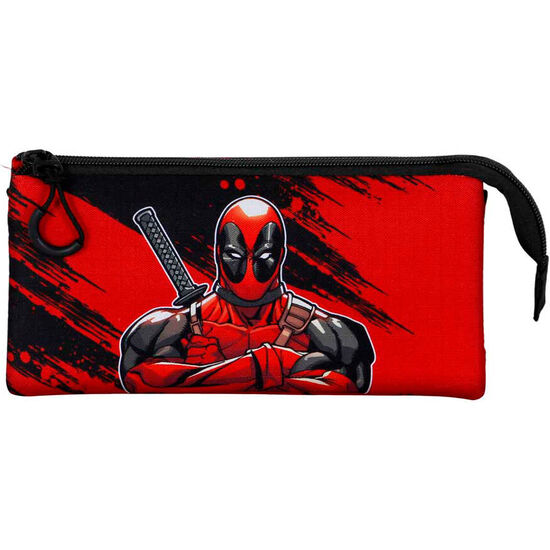 PORTATODO PLUS BAD DEADPOOL MARVEL TRIPLE image 1