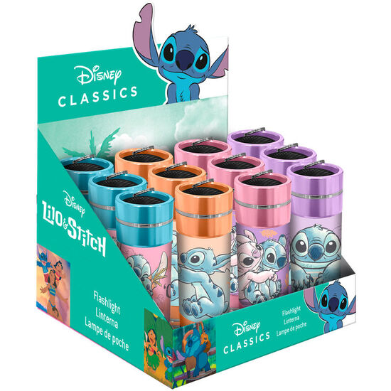 LINTERNA LED ALUMINIO STITCH DISNEY SURTIDO image 0