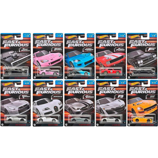 COCHE FAST & FURIOUS HOT WHEELS SURTIDO image 0