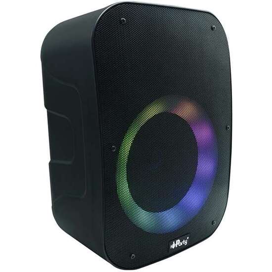 ALTAVOZ PORTATIL PARTY. CON EFECTOS DE LUZ, MICRÓFONO, BATERÍA RECARGABLE, NEGRO, CON BLUETOOTH.25,5X20,3X35,7CM image 2
