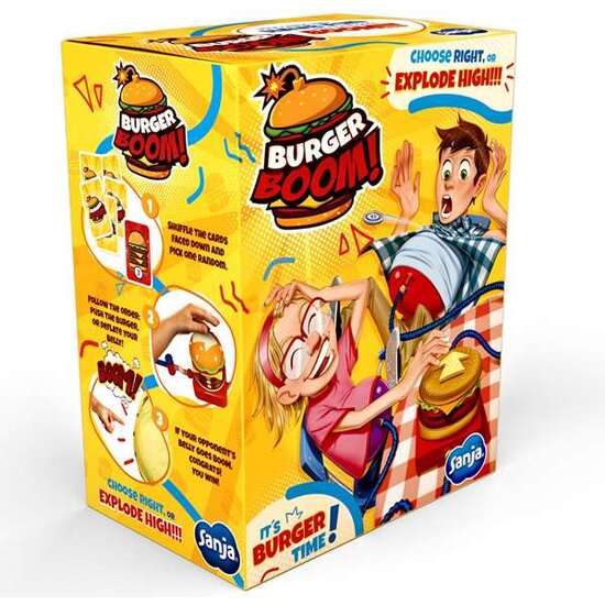 JUEGO BURGER BOOM. ¡HACERLA EXPLOTAR! ESTATE MUY ATENTO, NUNCA SABES QUIÉN DE LOS DOS HARÁ... ¡¡BING-BANG BOOM! image 0