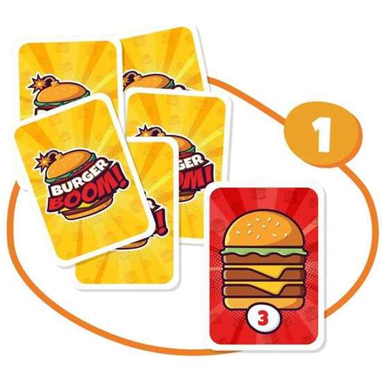 JUEGO BURGER BOOM. ¡HACERLA EXPLOTAR! ESTATE MUY ATENTO, NUNCA SABES QUIÉN DE LOS DOS HARÁ... ¡¡BING-BANG BOOM! image 2