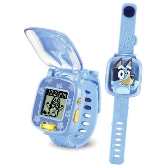 RELOJ DIGITAL DE BLUEY. 4 ACTIVIDADES Y 3 NIVELES DE JUEGO. DIFERENTES ESFERAS DEL RELOJ. 15X5,8X21,6 CM image 3