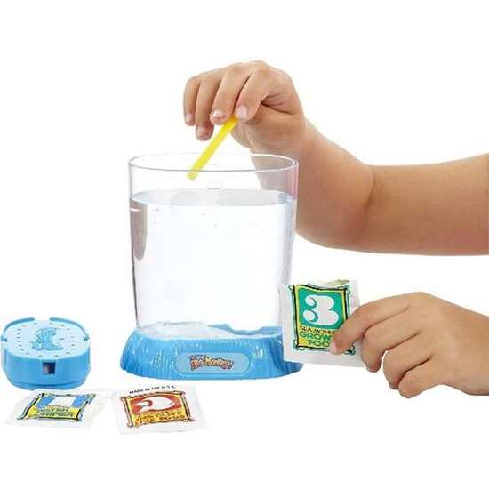 SEA MONKEYS OCEAN ZOO SON PLACTON Y MICRO CRUSTÁCEOS.INCLUYE HUEVOS DE VIDA INSTANTANEA COMIDA CUCHARA E INSTRUCCIONES. image 2