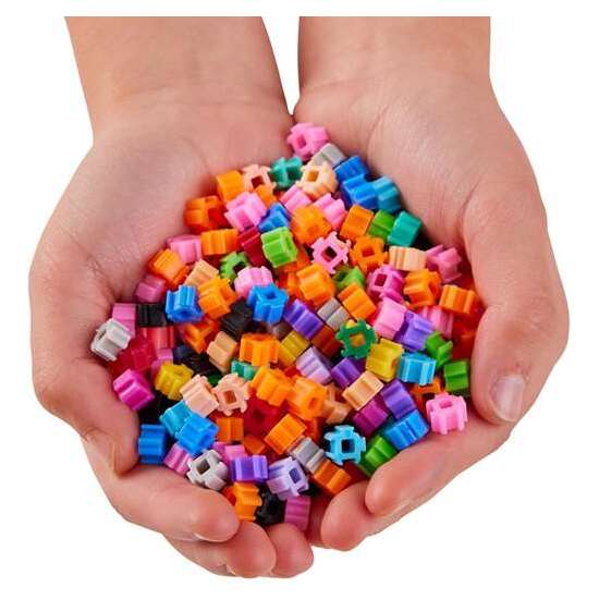SIMBRIX ESTUDIO 3D CON TRES TEMATICAS DIFERENTES ANIMALES ACUÁTICOS, JARDÍN MÁGICO Y BRILLO GALÁCTICO. INCLUYE 1200 BRICKS. image 4